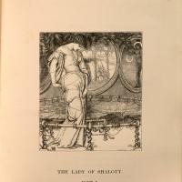 Image from Tennyson's Lady of Shallot