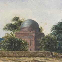 Branfill tomb watercolour