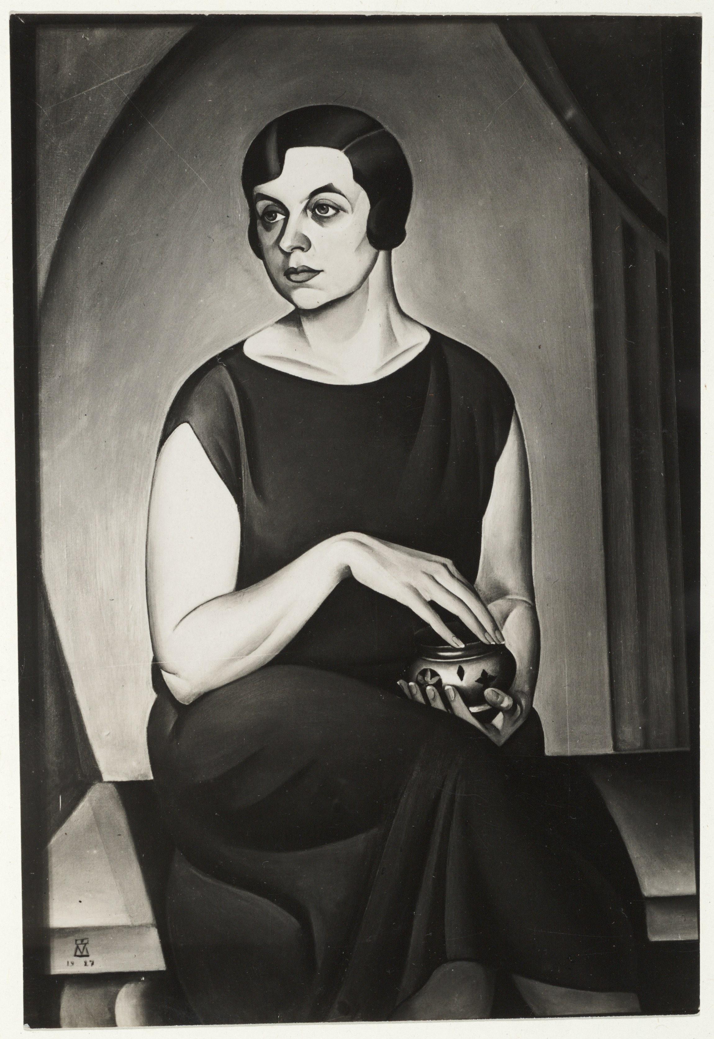 Painting by Max Eljowicz from Scheid Papers