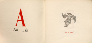 Letter A; "A is for Angel"