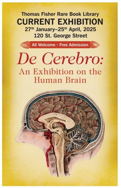 Poster of the brain exhibition