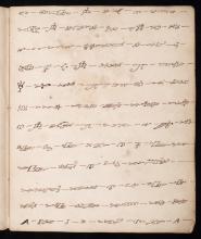 A page of handwritten text in Mi'Kmaq