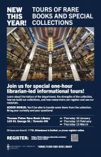 Poster for Winter Tours of RBSC