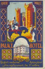 Palace Hotel luggage label