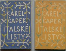 Two covers of  Čapek’s Talske Listy