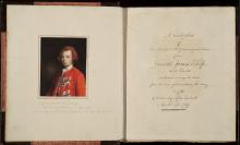 Image of title page of Wolfe correspondence