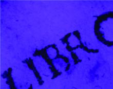 Ultra-violet Italian incunable