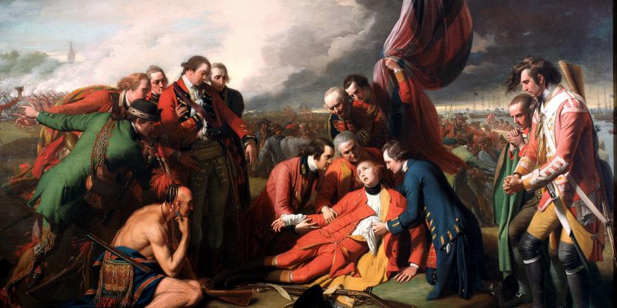 The Death of General Wolfe by Benjamin West